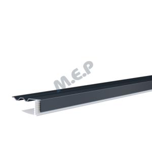 Finition clipsable pour lambris de sous-toiture PVC - L. 4 m - Blanc