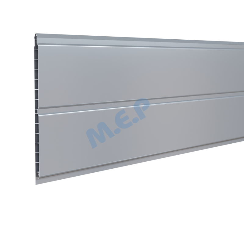 Lambris SME MODECCO en PVC gris L. 4 x l. 0,25 m x H. 10 mm