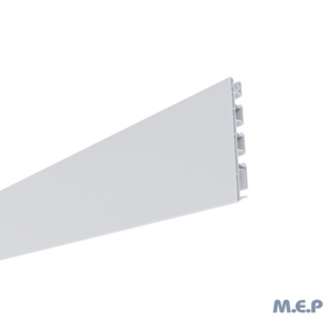 Planche de rive PVC RIVEPRO H. 180 mm L. 4 m - Blanc