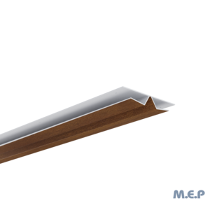 Jonction pliable 90° à 135° - L. 4 ml (profilé H) - Chêne Doré