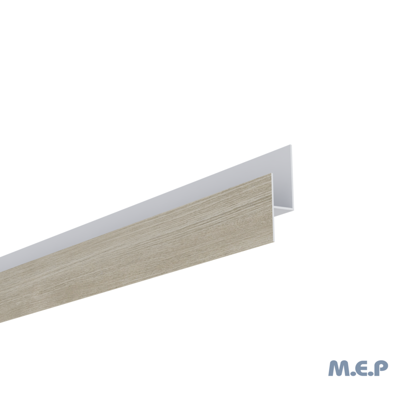 Prodip Bas Profil de départ bas ISOCEL Premium (pose verticale) 47 x 21 mm 4 ml ...