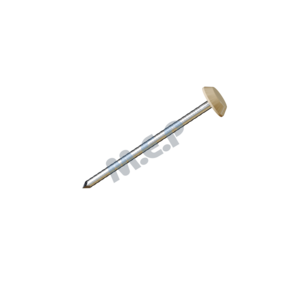 Clous inox 5 cm tête PVC (boîte de 100) - Liège