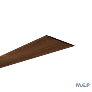Lambris PVC sous toiture type SME 2 frises - ep. 10 mm 0.25 x 4 ml - Chêne Miel