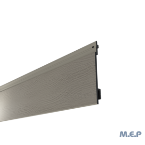 Bardage PVC ISOCEL Veiné Bois 166 mm x 4 ml - Taupe