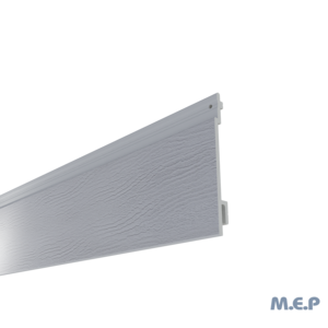 Bardage PVC ISOCEL Veiné Bois 166 mm x 4 ml - Gris Clair