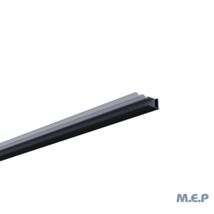 Finition murale clipsable - L. 4 ml - Noir