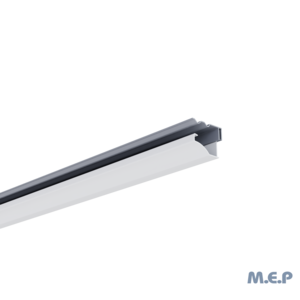 Finition moulurée clipsable pour lambris de sous-toiture - L. 4 m - Blanc