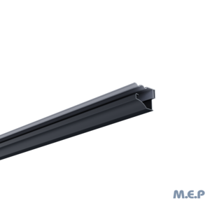 Finition moulurée murale clipsable - L. 4 ml - Anthracite