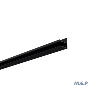 Finition murale - L. 4 ml (profilé équerre) - Noir