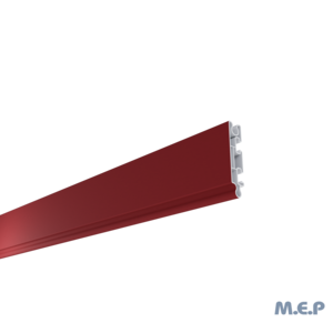 Réhausse RIVEPRO PREMIUM H. 90 mm L. 4 m - Rouge Basque