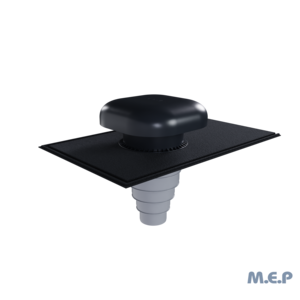 Chapeau de ventilation diamètre 160 mm pour ardoise - Anthracite