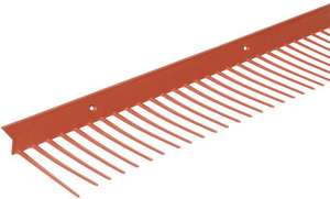 Closoir peigne Rouge L. 1000 mm