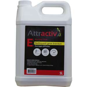 Nettoyant gros travaux - 5L - Ref:TCLP05A