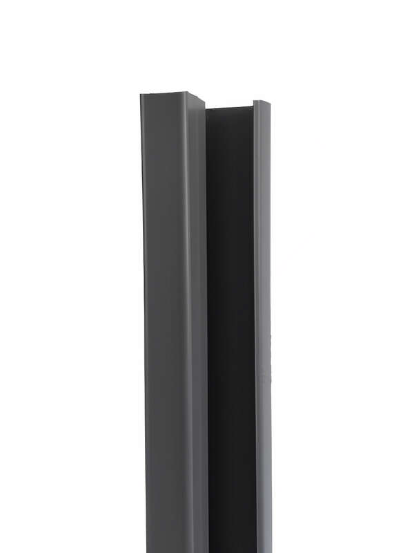 Joint PVC pour ALUCLIN XL gris clair 7037 - L. 0,925 m