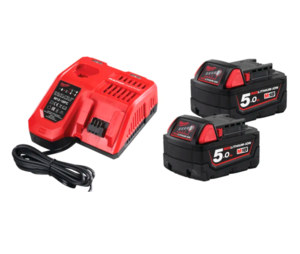 Pack batterie M18 NRJ Milwaukee L. 384 x l. 97 x H. 184 mm