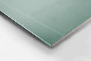 Plaque en plâtre hydrofugée BA13 WATERPROTECT L. 2700 x l. 1200 x Ép. 13 mm