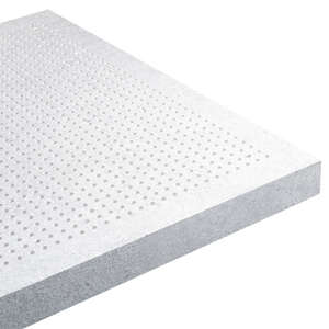 Plaque de plâtre acoustique CLEANEO UP 8/18R blanc - L. 2000 x l. 1000 x H. 70 mm