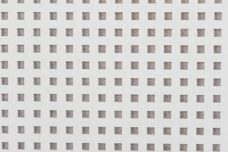Plaque de plâtre DELTA UFF 12/25Q pour plafonds non démontables - Voile blanc L. 2000 x l. 1200 x  Ép. 12,5 mm