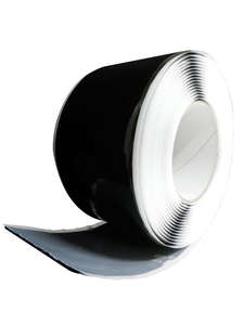 Ruban adhésif extensible DELTA®-FLEXX BAND noir - Rouleau de L. 600  x l. 8 cm