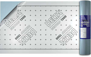 Membrane d'étanchéité auto-adhésive pour protection en aluminium DELTA® NEOVAP 1500 - Rouleau de L. 60 x l. 1,08 m