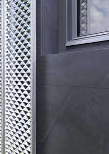 Pare-pluie bi-couches pour façade HPV en polyacrylique DELTA® FASSADE S PLUS noir - Rouleau de L. 50 x l. 1,5 m