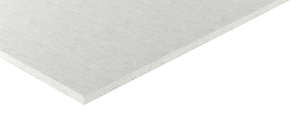 Plaque de plâtre en fibre/gypse bords droits petite hauteur L. 1500 x l. 1000 mm - Ép. 12,5 mm