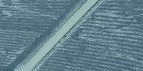Profilé de fractionnement SCHLÜTER DILEX-BWS en PVC/CPE noir graphite L. 2,5 m x H. 10 mm