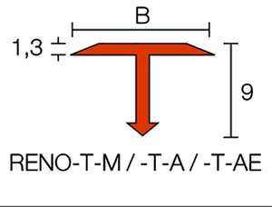 Profilé de transition en T SCHLÜTER RENO-T-AE en aluminium naturel anodisé mat L. 2,5 m x H. 25 mm