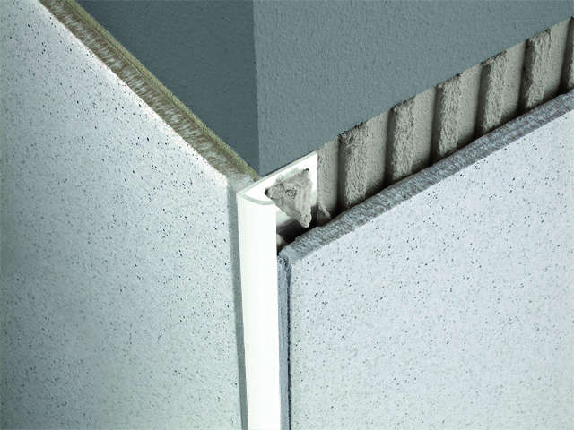 Profilé de finition arrondi pour murs en PVC DURABORD L. 250 cm x H. 8 mm blanc