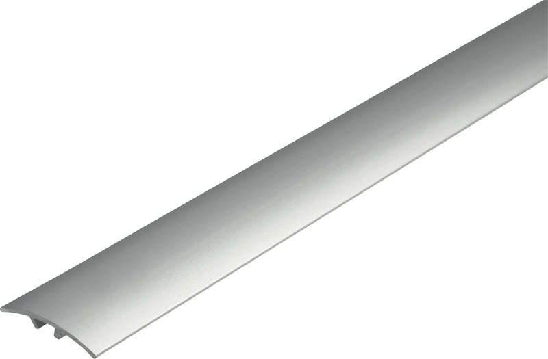 Profilé de compensation et de transition en aluminium anodisé L. 100 cm x l. 30 mm argent