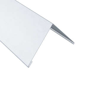 Faîtière simple à pince pour toiture en zinc CLASSIC naturel - dév. 333 - L. 2000 x Ép. 0,65 mm