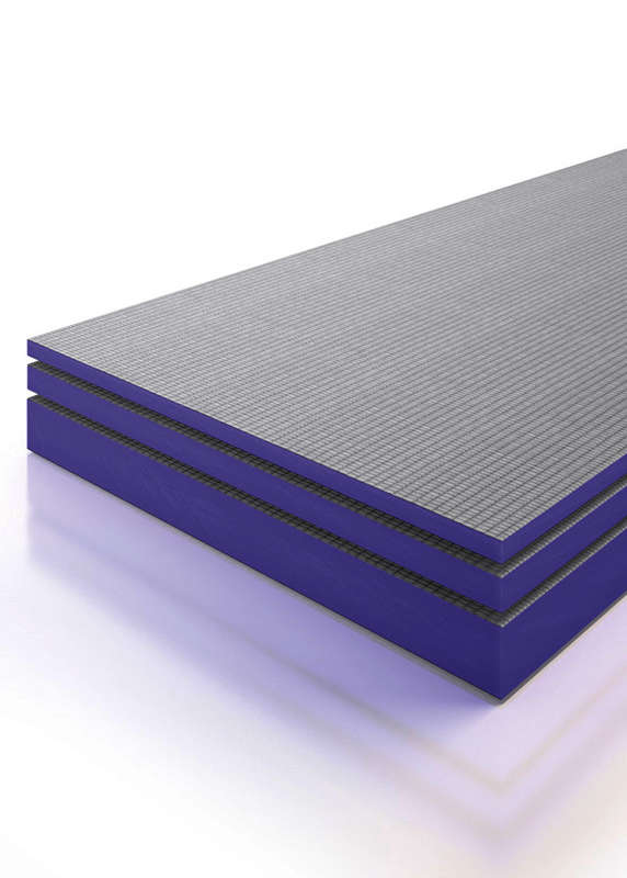 Panneau d'aménagement en mousse rigide de polystyrène extrudé JACKOBOARD® PLANO L. 2600 x l. 600 x Ép. 60 mm