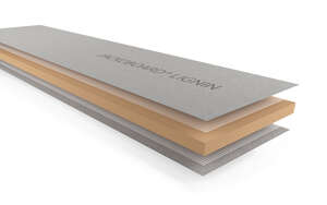 Panneau d'aménagement rigide à faible empreinte carbone JACKOBOARD® LIGNIN PLANO L. 2600 x l. 600 x Ép. 20 mm