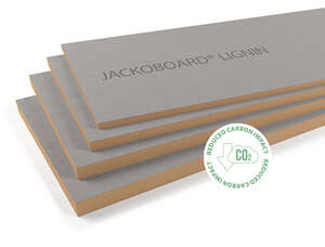 Panneau d'aménagement rigide à faible empreinte carbone JACKOBOARD® LIGNIN PLANO L. 2600 x l. 600 x Ép. 30 mm