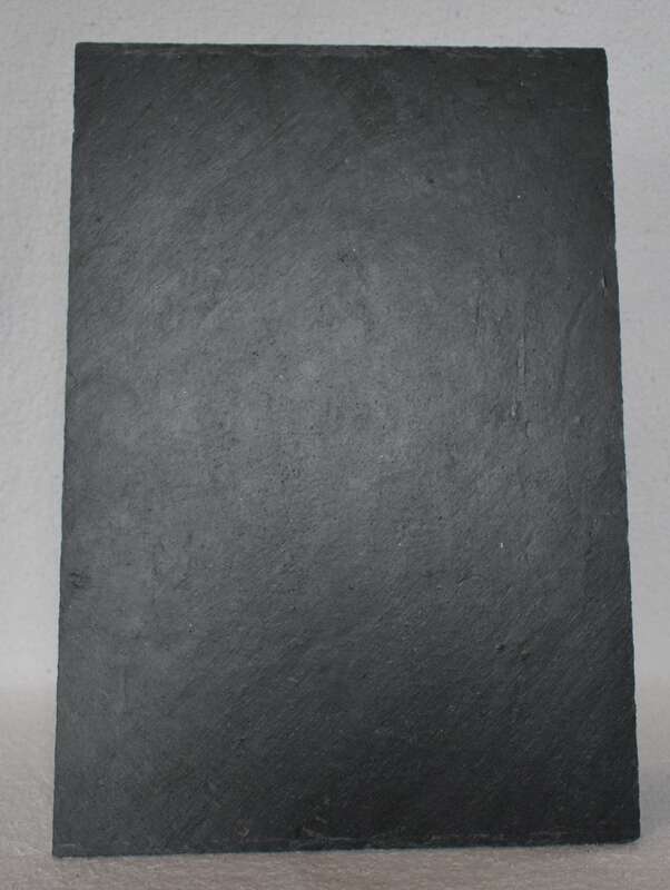 Ardoise naturelle d'Espagne SIN 120 PRIMERA noir bleutée L. 40 x l. 20 x Ép. 0,4 cm NF