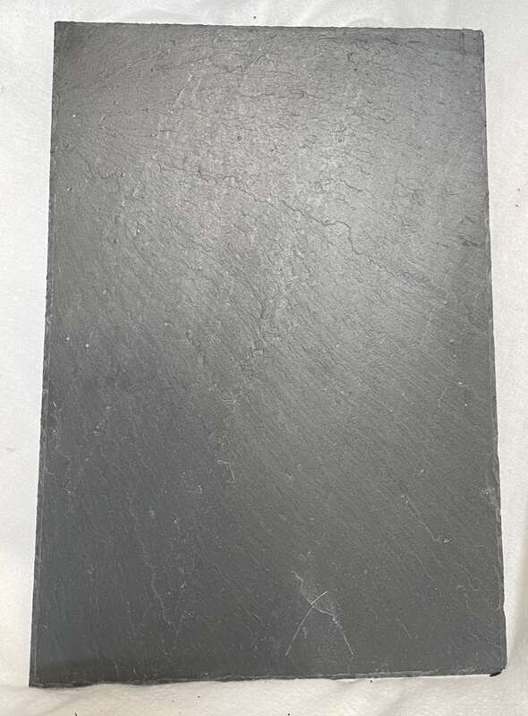 Ardoise naturelle d'Espagne SIN 230 STANDARD noire L. 27 x l. 18 x Ép. 0,35 cm NF
