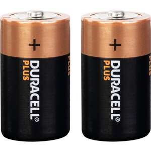 Pile Duracell Plus 100% D x2