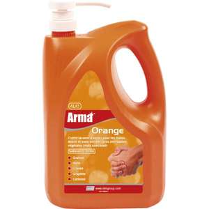 Crème lavante Arma® orange - bidon pompe 4 l - AOG4L - 16142-4 - Ref:AOG4L