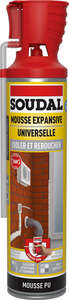 Mousse expansive pour isoler et reboucher GENIUS GUN - Bombe 500 mLi