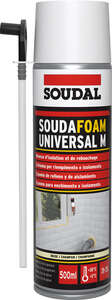 Mousse en polyuréthane SOUDAFOAM UNIVERSAL manuelle - Bombe de 500 mLi