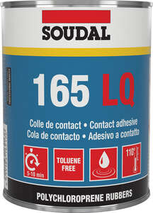 Colle de montage en néoprène liquide 165 LQ - Pot de 1 L