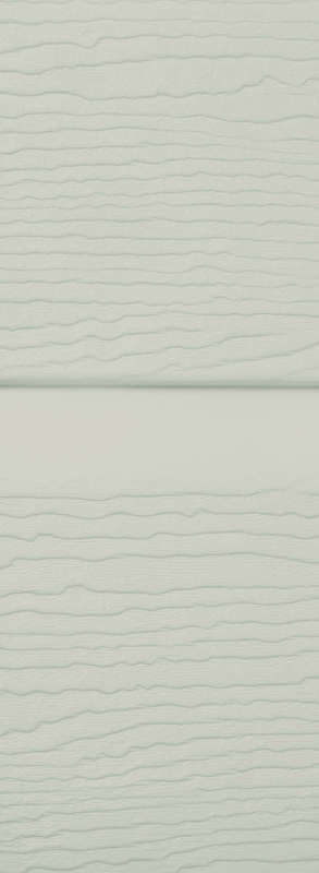 Bardage double clin en PVC cellulaire - beige gris - L. 6000 x l. 300 mm