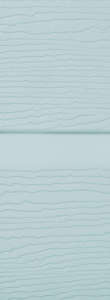 Bardage double clin en PVC cellulaire - gris argent - L. 6000 x l. 300 mm