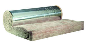 Rouleau isolant TI 312 en laine de verre revêtu pour murs intérieurs L. 3,5 m x l. 1,2 m Ép. 240 mm - R=16,0 m².K/W