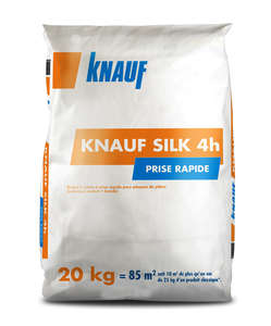 Enduit de jointement et de finition KNAUF SILK 4h - Sac de 20 kg