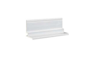 Profil de finition CEDRAL en aluminium laqué - L. 3 m