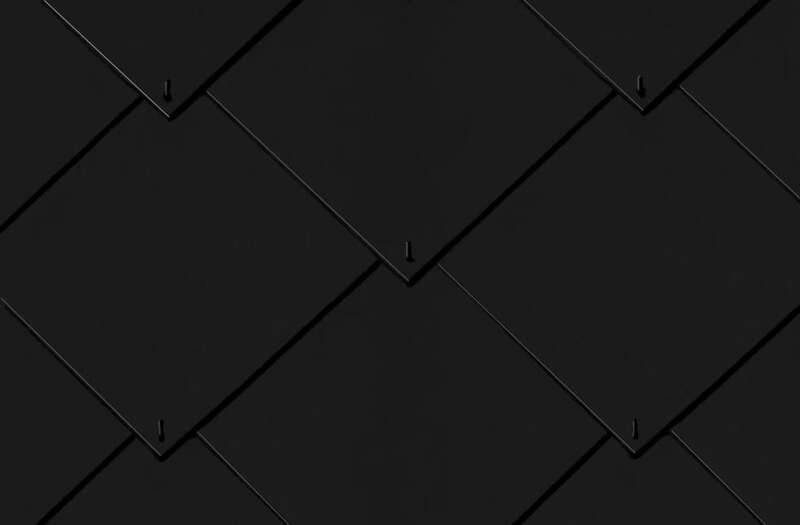 Ardoise en fibres-ciment ARTOIT NATURA PRIME noir - L. 40 x l. 40 cm