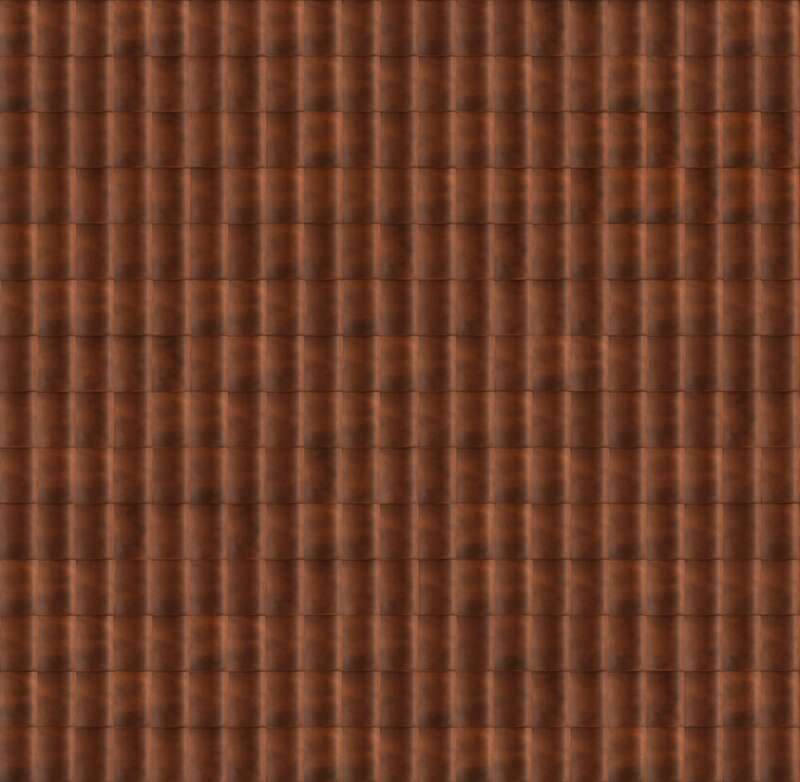 Tuile galbée en terre cuite 451 rustique L. 277 x l. 194 mm