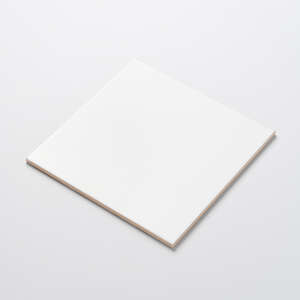 Carrelage pour mur intérieur en faïence - Blanc aspect mat L. 20 x l. 20 cm x Ép. 6,8 mm