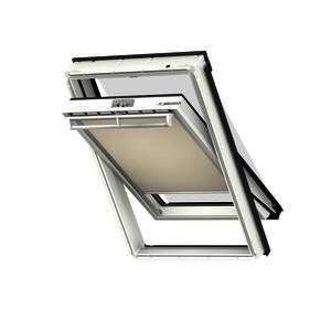 Store manuel DKL beige pour fenêtre de toit SK06 l. 114 x H. 118 cm